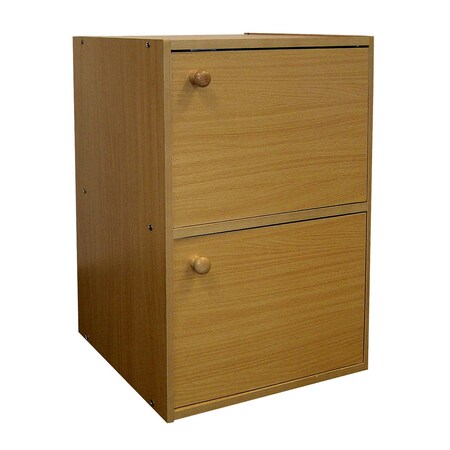 Homeroots 24" Natural Wood Bookcase 469072