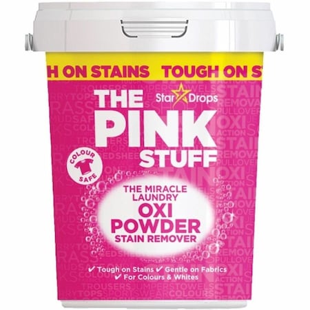 The Pink Stuff Laundry Oxi Powder Stain Remover For Colors, 2.2 lb 20148