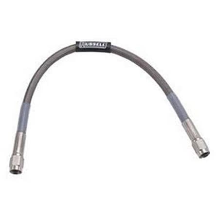 Kento Gear 18 in. Straight 3AN to 3AN Competition Brake Hose Assembly, Blue KE744153