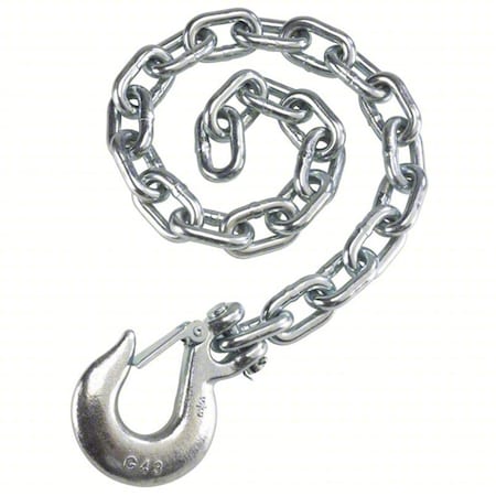 Peerless Chain Chain, w/Safety Hook, Grade 70, 36" 6800026