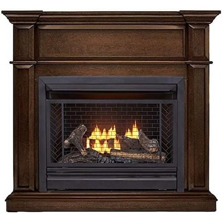 Bluegrass Living Vent Free Natural Gas Fireplace System, 26,000 BTU ...