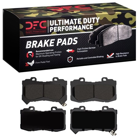 Dfc Ultimate Duty, Disc Brake Pad Set,  1400-1802-00