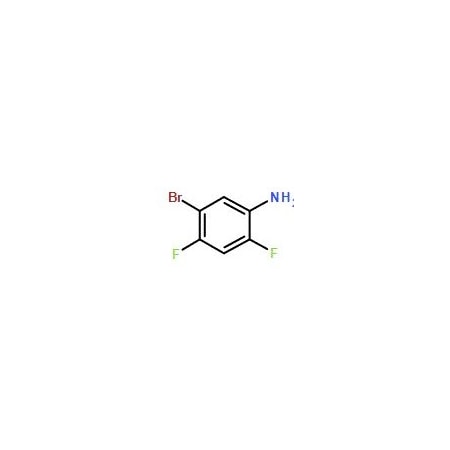 Ak Scientific 5-Bromo-2, 4-difluoroaniline (5g), CAS 452-92-6 W6358-5g