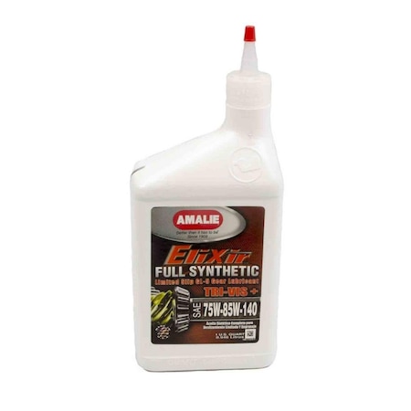 Amalie 1 qt. Elixir Synthetic LS GL-5 75W-85W-140 Gear Oil AMA71376-56