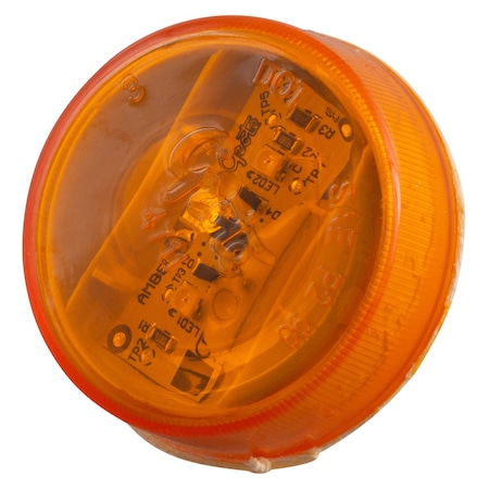 Grote Clearance/Marker Lamp, 2In, LED, Yellow 47113