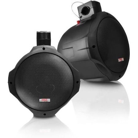 Pyle 6.5'' Dual Marine Speakers, Waterproof, Bluetooth, 200W Power, Poly Mica Cone, Butyl Rubber PLMRB65