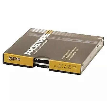 Prostripe Dual Color Multiple Striping Tape, 150 ft x 1/4 in, White/Silver Metallic R41711