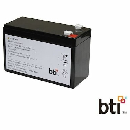 Battery Technology BTI 12V 1-CELL LEAD ACID UPS BATTERY FOR APCRBCV210 RBC210 APCRBCV210-BTI