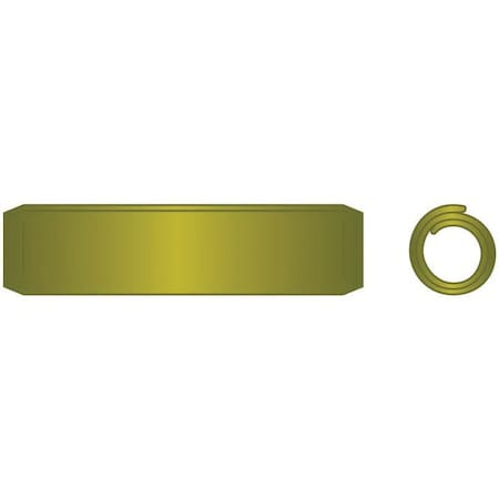 Huyett Coiled Spring Pin, HD, Cadmium Plated High Carbon Steel, 0.125 in Dia x 0.375 in L MS39086-039