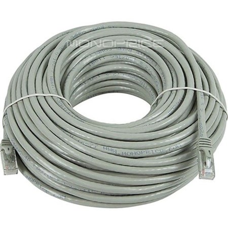 Monoprice Ethernet Cable, Cat 6, Gray, 100 ft. 9803