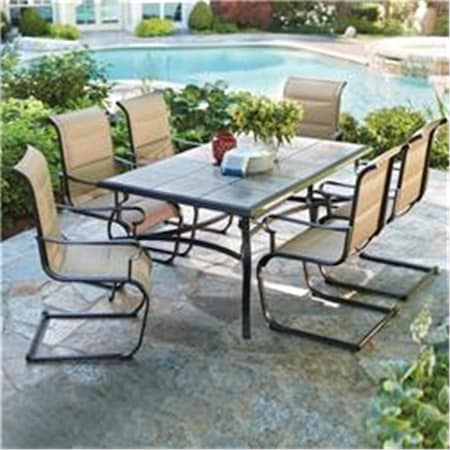 Cte Trading 7 Piece Outdoor Dining Patio Furniture Set, 7PK CTE1616SET7
