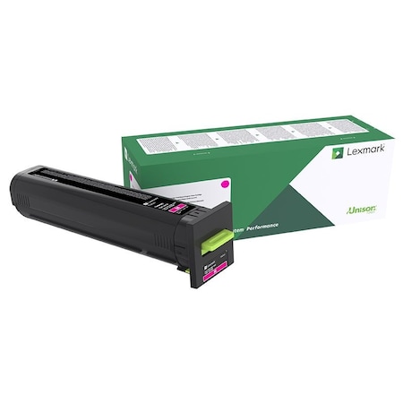Lexmark CX860 Ultra High Yield Magenta Return Program Toner Cartridge 55,000 Yield 82K1UM0