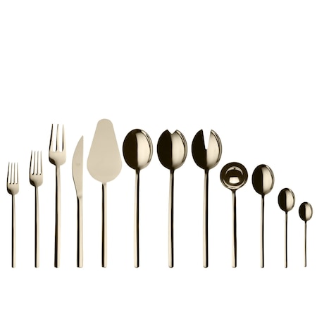 Mepra Due Flatware Set - 67 Pieces - Champagne 109222067