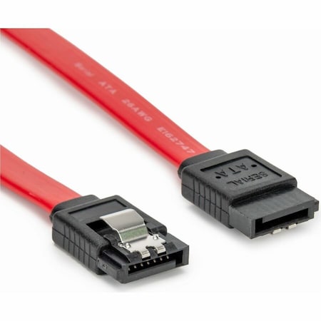 Rocstor PREMIUM 6IN LATCHING SATA CABLE CONNECTORS - 2X LATCHING SATA CONNECTORS - 6 15 Y10C859-RD