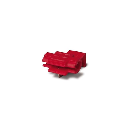 Gb Tap Splice Connector 22-18 Ga. Insulated Wire Red Red, 5PK 20-2218