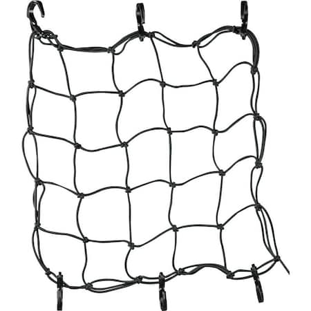 Prosource Cargo Net, 30 in L, 15 in W, Rubber, Black FH92105