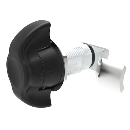 Southco Vise Action, Compression Latch, Large Size, Wing, Zinc Alloy Powder Coat, Black E3-1050-085