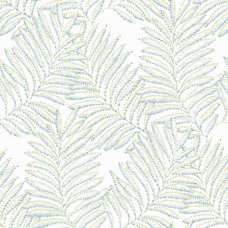 A-Street Prints Finnley Green Inked Fern Wallpaper 2973-90501