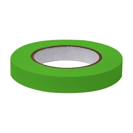 Zoro Select Labeling Tape, Green, Matte, PK4 GRAING-T25-3