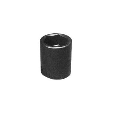 K-Tool International 3/4 in Drive Impact Socket Standard Socket, black oxide, SAE, 1-1/8in., 2in.L, Hex KTI-34136