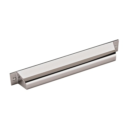 Amerock Cup Pulls Collection 7 in 178 mm Center-to-Center Polished Chrome Cabinet Cup Pull, 10PK 10BX2196026