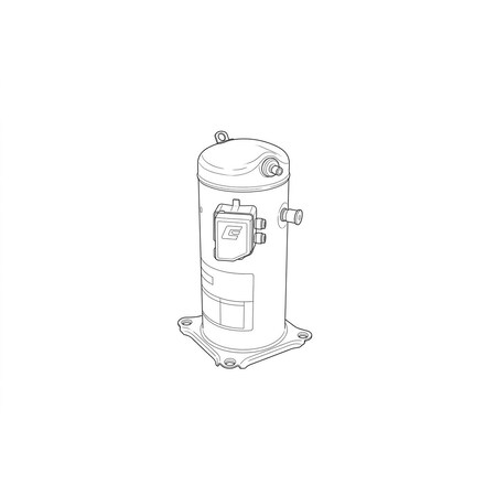 York 200/230v3ph R22 57,200BTU COMP 027-03873-005