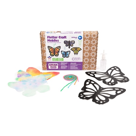 Roylco Flutter Craft Mobiles, 21-Piece Set R20312