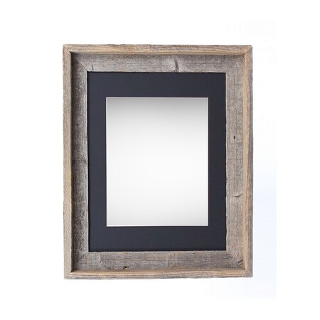 Homeroots 16" x 20" Black Solid Wood Hanging Picture Frame 380279