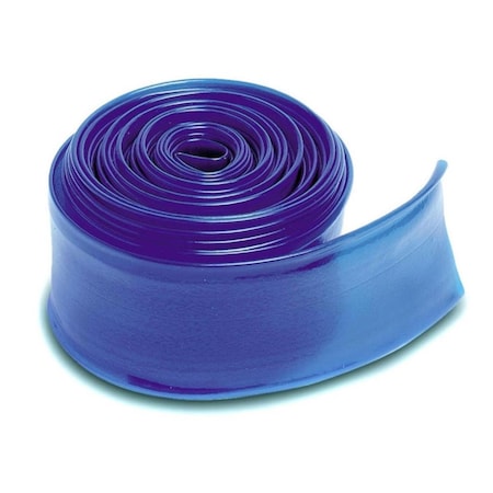 Pool Central Transparent Blue Heavy Duty Swimming Pool PVC Filter Backwash Hose - 25 ft. x 1.5 in. 32803028