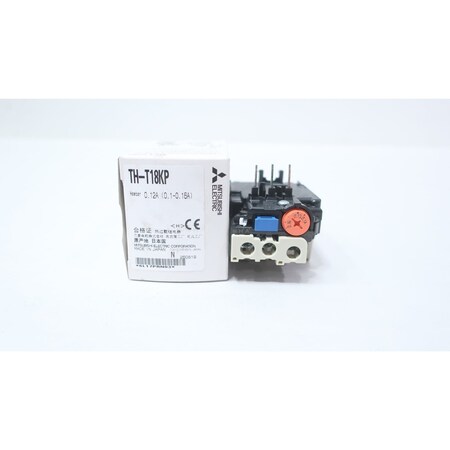 Mitsubishi OVERLOAD RELAY 0.1-0.16A AMP TH-T18KP
