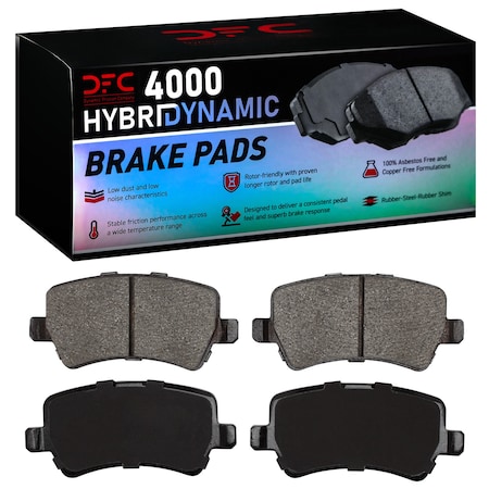 Dynamic Friction Co DFC 4000 HybriDynamic Brake Pads 4000-1307-00