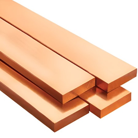 Southern Copper C18200 Chromium Copper CL2 Rectangle Bar 0.625 in Thickness 1.0 in Width 18 in Length (inches C18200REC625-1-18