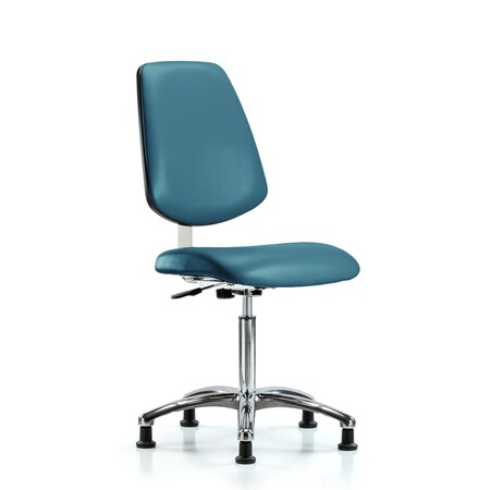 Blue Ridge Ergonomics Vinyl Clean Room Chair BR-CLR-VMBCH-MB-CR-NF-RG-8801