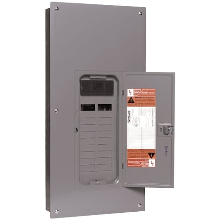 Square D Homeline 200A 20-Space 40-Circuit Indoor Main Breaker Plug-on Neutral Load Center HOM2040M200PC