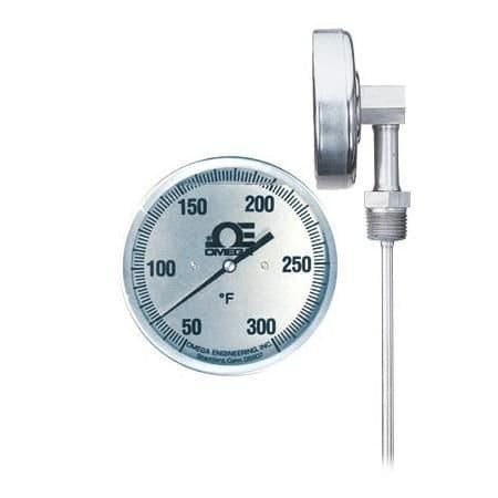 Omega DIALTEMP THERMOMETER VR-0-200F-9-1/2