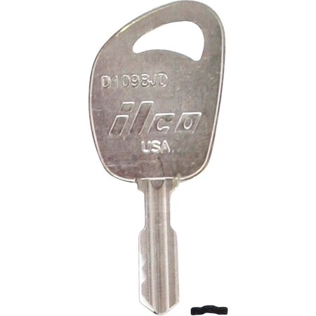 Kaba Ilco John Deere Nickel Plated Tractor Key, D1098JD, 10PK AA00019412