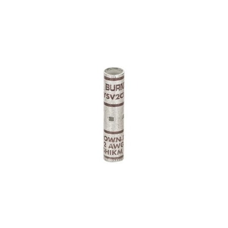 Burndy #2 AWG Flex Compression Splice, Standard Barrel, 10PK YSV2CLFX