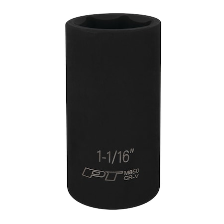 Performance Tool 1/2 In Dr. Deep Impact Socket 1-1/16 In Socket Dp Imp 1, M850 M850