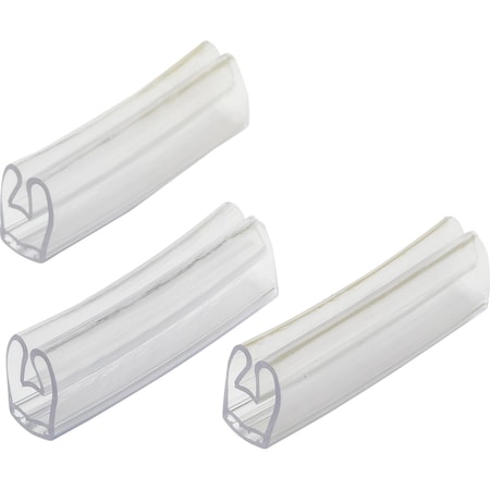 Brady Label Holder, 1.18in W, Pack of 200 Each, Clear PVC, 200PK DMC-4/10-30