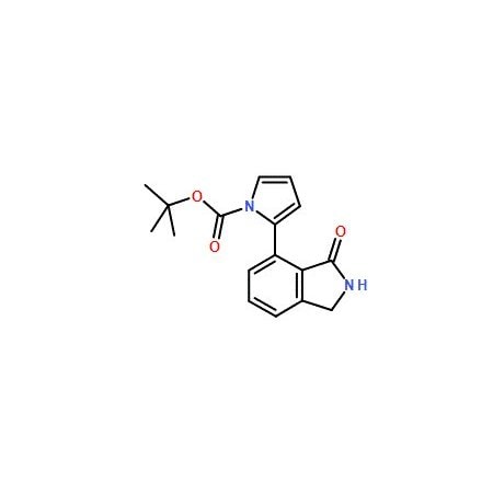 Ak Scientific tert-Butyl 2-(3-oxoisoindolin-4-yl)-1H-pyrrole-1-carboxylate (250mg), CAS 935269-07-1 5874AC-250mg