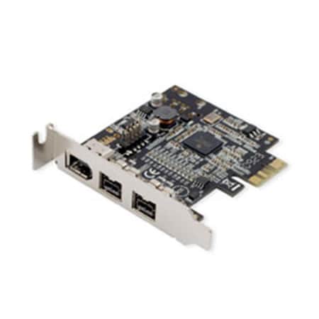 Syba PCI-Express 1394a- 1394b- USB2.0- Gigabit Cards SD-PEX30009