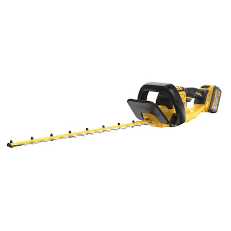 Dewalt Cordless Battery-Powered Hedge Trimmer Kit, Double-Sided 26 in L Blade, 60 V Electric DCHT870T1