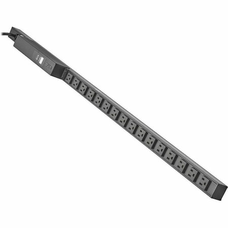 Eaton 1.44kW Single-Phase Local Metered PDU with ISOBAR Surge Protection 120V 3840 Joules 16 NEMA PDUMV15-ISO