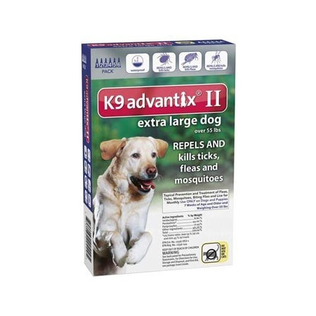 Elanco Advantix K9 blue, over 55lbs, 6PK 123265