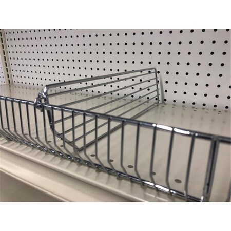 Mobiliario Wire Binning Shelving Unit; Silver MO2739148