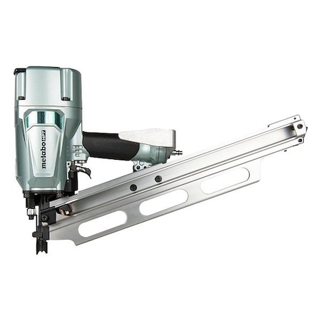Metabo Hpt Air Nail Gun, 3/8 in, NPT, Aluminum NR83A5(Y)M