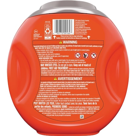 Tide Pods 4-In-1 Ultra Oxy Liquid Laundry Detergent Soap Pacs, 57-Count 3077209164