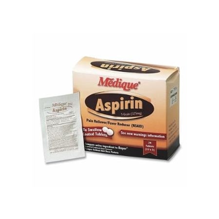 Medique Aspirin Pain Reliever, Unflavored 899-11664