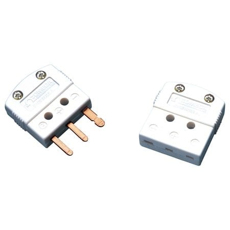 Omega Mini Plug, Type J, Blk, Constantan; Iron MTP-J-M