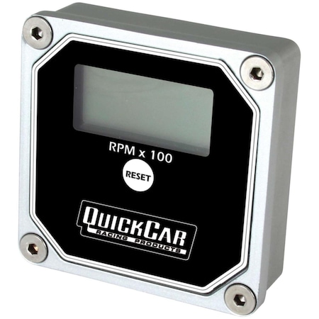 Powerhouse QuickTach Digital LCD Recall Tachometer - Black PO3608392